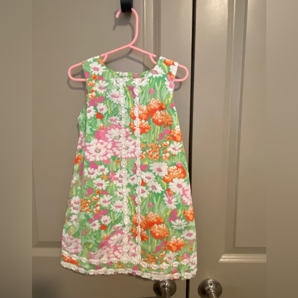 Bright colored dress